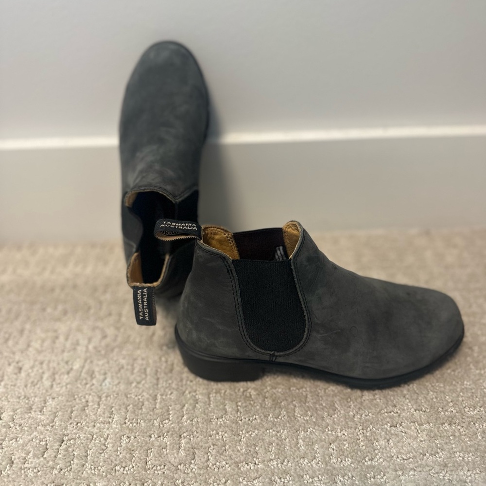 Blundstone Gray Ankle Boots